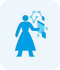 A digital revolution hover icon