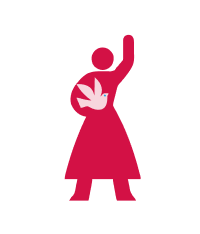 Peace and security hover icon